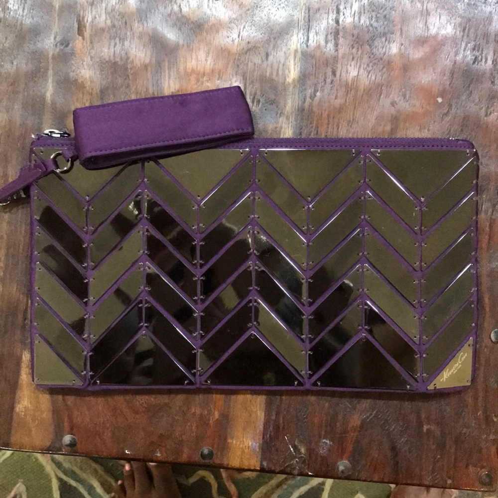 Kenneth Cole Top Zip Clutch